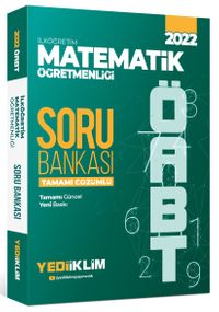 2022 ÖABT İlköğretim Matematik Öğretmenliği Tamamı Çözümlü Soru Bankası