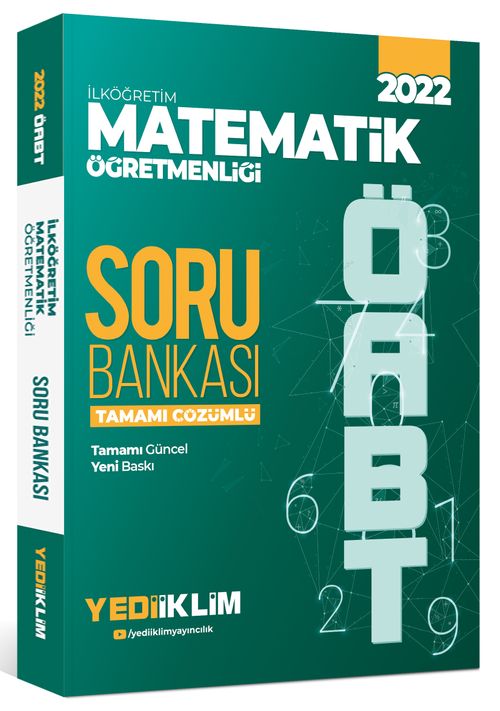 2022 ÖABT İlköğretim Matematik Öğretmenliği Tamamı Çözümlü Soru Bankası