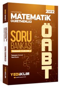 2022 ÖABT Ortaöğretim Matematik Öğretmenliği Tamamı Çözümlü Soru Bankası