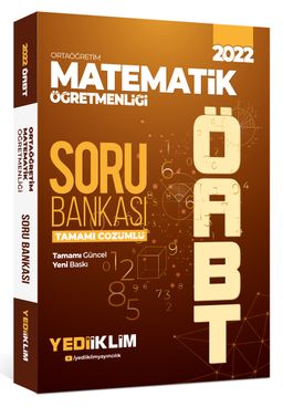 2022 ÖABT Ortaöğretim Matematik Öğretmenliği Tamamı Çözümlü Soru Bankası