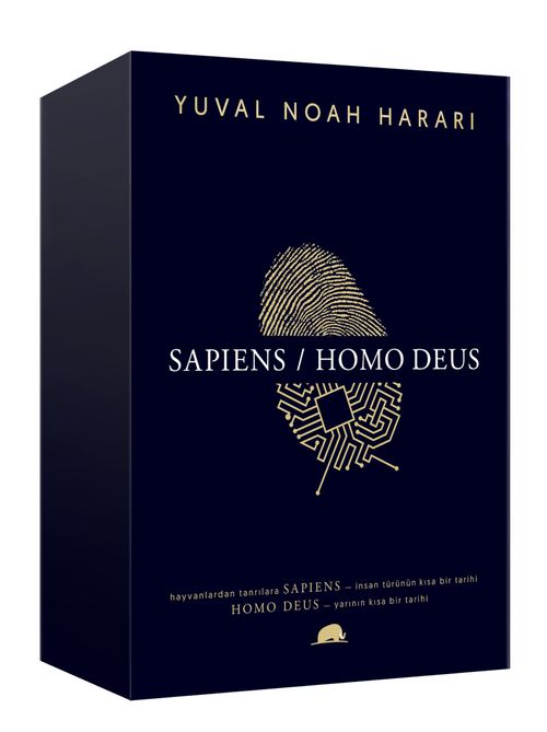 Yuval Noah Harari Set (Ciltli) (İki Kitap Takım, Özel Kutulu)  Sapiens: Hayvanlardan Tanrılara  (Ciltli) / Homo Deus (Ciltli)