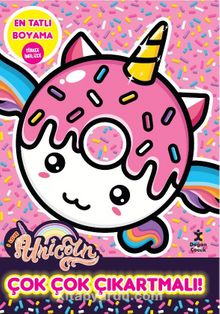 I Love Unicorn En Tatlı Boyama Çok Çok Çıkartmalı! - Kolektif