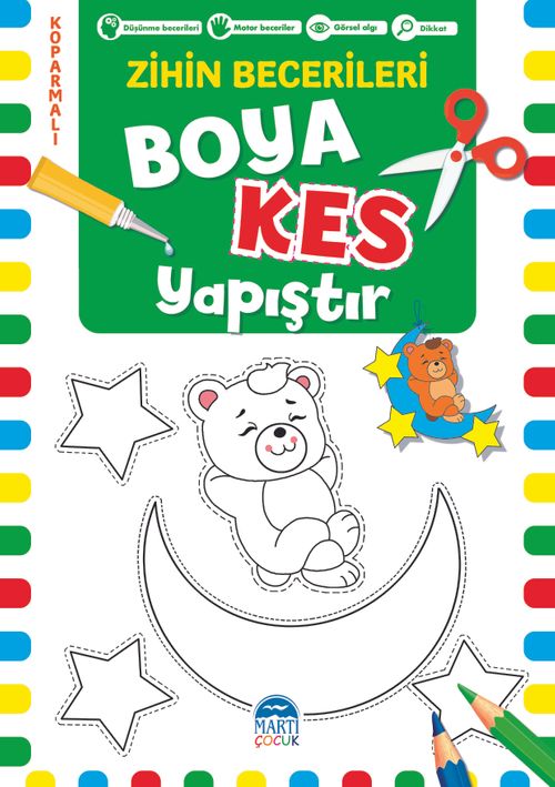 Boya Kes Yapıştır (6 Yaş)