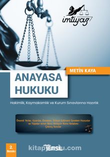 İmtiyaz Anayasa Hukuku - Metin Kaya
