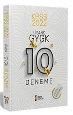 2022 KPSS Lisans Genel Yetenek Genel Kültür Dijital Çözümlü 10 Deneme