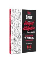 2022 ÖABT Class Sosyal Bilgiler Öğretmenliği Alan Eğitimi 15 Deneme Sınavı