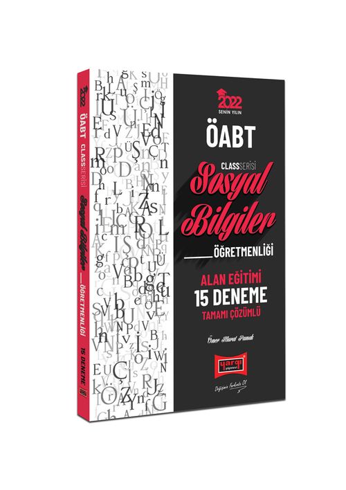 2022 ÖABT Class Sosyal Bilgiler Öğretmenliği Alan Eğitimi 15 Deneme Sınavı