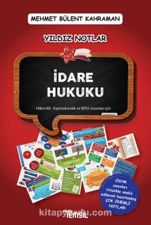 İdare Hukuku Yıldız Notlar - Mehmet Bülent Kahraman