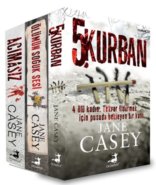 Jane Casey Polisiye Set 3 (3 Kitap)