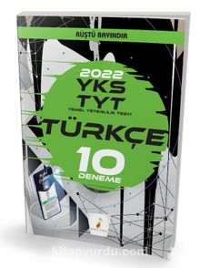 YKS TYT 2022 Türkçe Dijital Çözümlü 10 Deneme Sınavı - Rüştü Bayındır