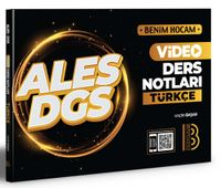 2022 ALES DGS Türkçe Video Ders Notları