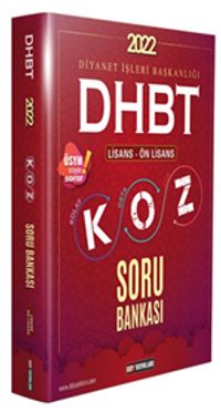 2022 DHBT Koz Lisans Önlisans Soru Bankası