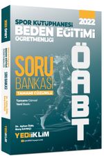 2022 ÖABT Beden Eğitimi Öğretmenliği Spor Kütüphanesi Tamamı Çözümlü Soru Bankası