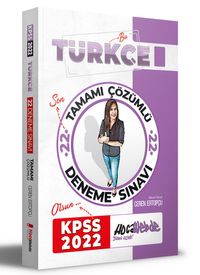 2022 KPSS Türkçe Tamamı Çözümlü 22 Deneme