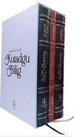 Kutadgu Bilig - (Viyana, Fergana, Kahire Nüshası) (Kutulu 3 Kitap Takım) 