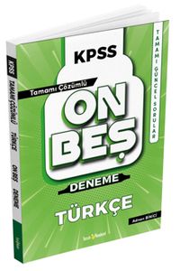 2022 KPSS Türkçe Tamamı Çözümlü 15 Deneme 