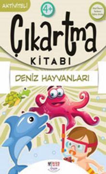 Deniz Hayvanları / Çıkartma Kitabı - Kolektif