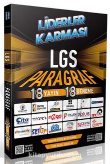 2022 Liderler Karması LGS Paragraf Denemeleri 18 Yayın 18 Deneme - Kolektif