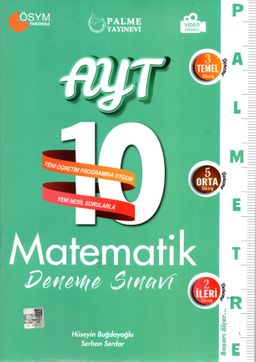 AYT Matematik Palmetre 10'lu Deneme Sınavı
