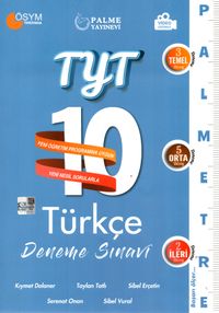 TYT Türkçe Palmetre 10'lu Deneme Sınavı