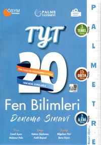TYT Fen Bilimleri Palmetre 20'li Deneme Sınavı