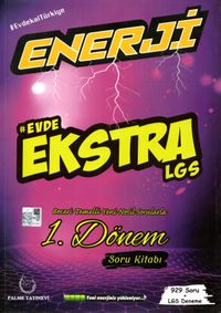 LGS Enerji Evde Ekstra Soru Kitabı 1.Dönem