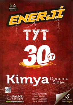 TYT Enerji Kimya 30x7 Deneme Sınavı