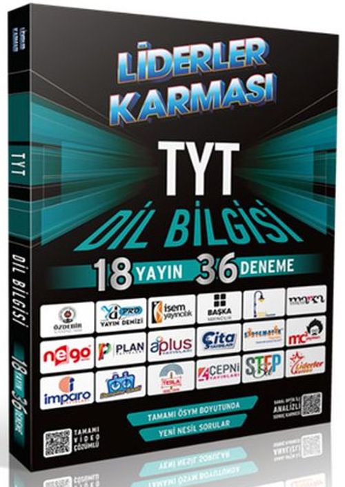 2022 Liderler Karması TYT Dil Bilgisi Denemeleri -18 Yayın 36 Deneme