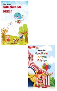 Biri Şiir Mi Dedi - Hayallerini Arayan Palyaço Çocuk Kitapları Seti (2 Kitap)