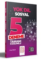 YÖKDİL Sosyal Tamamı Çözümlü 5 Deneme