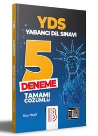 YDS Yabancı Dil Sınavı Tamamı Çözümlü 5 Deneme