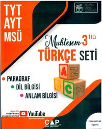 TYT AYT MSÜ Muhteşem 3'lü Türkçe Seti