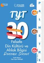 TYT Felsefe Din Kültürü ve Ahlak Bilgisi Palmetre 30