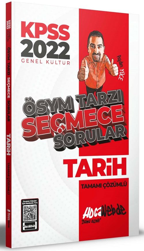 2022 KPSS Tarih ÖSYM Tarzı Seçmece Sorular Tamamı Çözümlü Soru Bankası