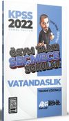 2022 KPSS Vatandaşlık &Ouml;SYM Tarzı Se&ccedil;mece Sorular Tamamı &Ccedil;&ouml;z&uuml;ml&uuml; Soru Bankası