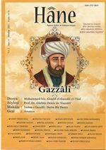 Hane Dergisi Yıl:2  Sayı:6 Gazzali Sayısı