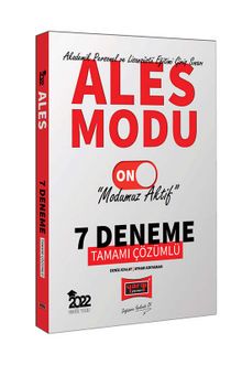2022 ALES Modu Tamamı Çözümlü 7 Deneme - Deniz Atalay