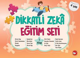 Dikkatli Zeka Eğitim Seti 1. Kitap (4 Yaş)