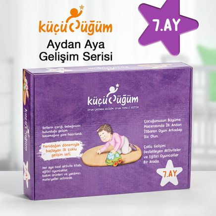 Küçücüğüm Aydan Aya Gelişim Serisi 7. Ay / Vücudumu Keşfediyorum!