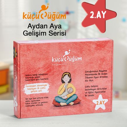 Küçücüğüm Aydan Aya Gelişim Serisi 2. Ay / Ben Buradayım!