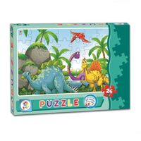 Laço Dinazorlar 24 Parça Kutu Puzzle(71395)