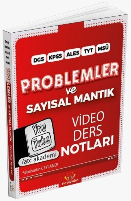 DGS KPSS ALES TYT MSÜ Problemler ve Sayısal Mantık Video Ders Notları