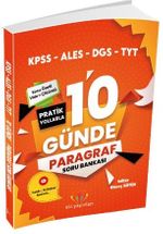 KPSS ALES DGS TYT 10 Günde Paragraf Soru Bankası