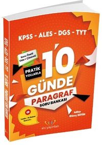 KPSS ALES DGS TYT 10 Günde Paragraf Soru Bankası