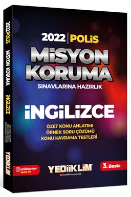 2022 Polis Misyon Koruma Sınavlarına Hazırlık İngilizce Konu Anlatımı 