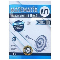 AYT Matematik 15 x 40 Branş Denemeleri