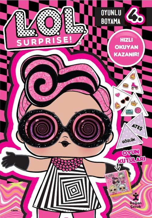 Lol Surprise Oyunlu Boyama 4 / Hızlı Okuyan Kazanır