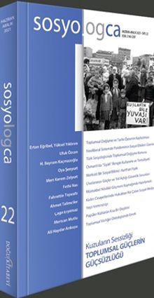 Sosyologca Dergisi Sayı:22 Ocak 2022