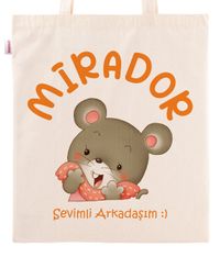 Askılı Bez Çanta - Mirador - Sevimli Arkadaşım	