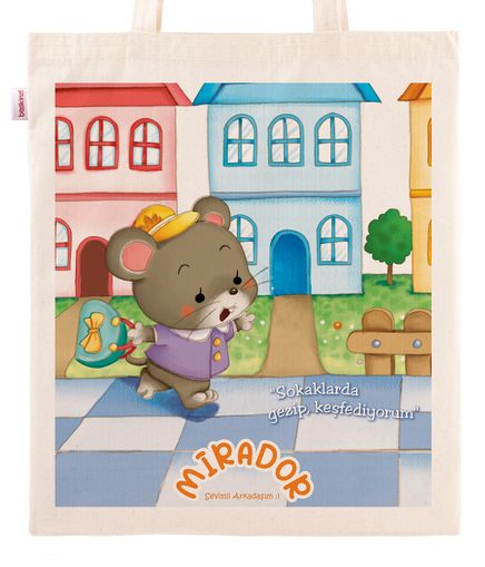 Askılı Bez Çanta - Mirador - Sokakları Keşfediyorum